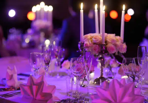 6 ways to create a beautiful wedding reception
